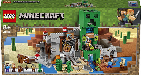 Конструктор LEGO Minecraft Шахта Крипера 21155