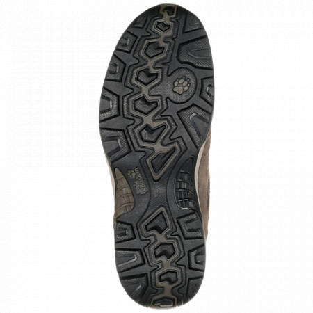 На картинке изображен Полуботинки женские Jack Wolfskin Vojo Hike Texapore Women parrot green Полуботинки женские Jack Wolfskin Vojo Hike Texapore Women parrot green