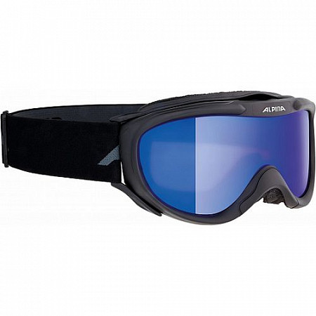 Очки горнолыжные Alpina FREESPIRIT HM black MM blue S3 / MM blue S3