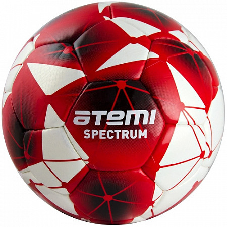 Мяч футбольный Atemi Spectrum PU 5р white/red