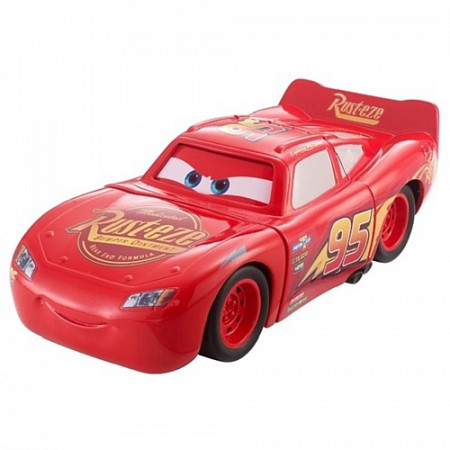 Машинка Cars Crazy Молния Маккуин DYW10 red