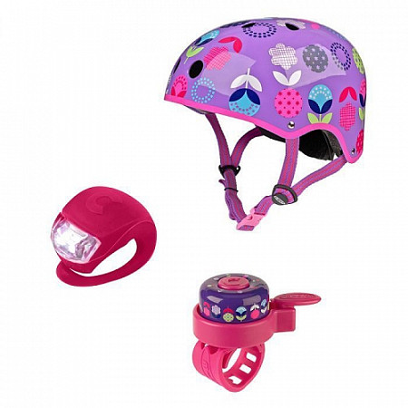Защитный набор Micro Шлем Цветочный V1