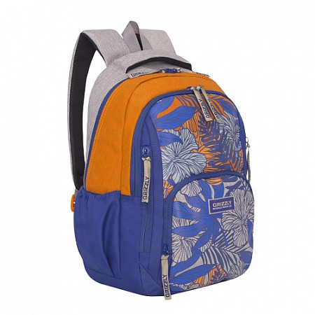 Рюкзак GRIZZLY RD-754-1 blue/orange