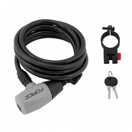 Замок Force Ron с креплением 49126 black