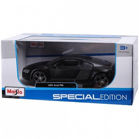 Машинка Maisto 1:24 Audi R8 (31281) black
