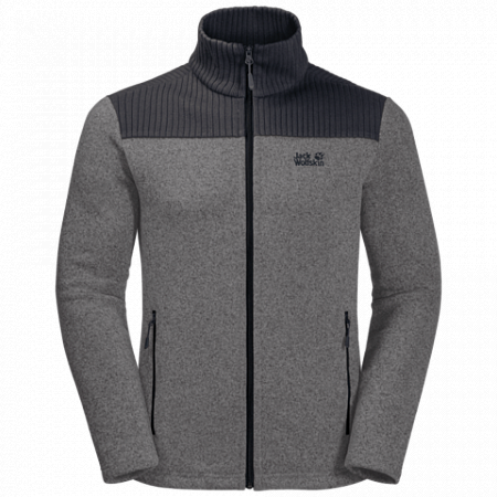 Джемпер мужский Jack Wolfskin Scandic Jacket Men tarmac grey