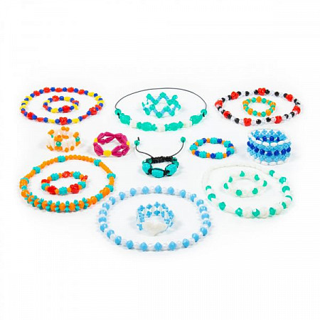 На картинке изображен Набор для детского творчества Полесье Дизайнер украшений 640 элементов 78490 Набор для детского творчества Полесье Дизайнер украшений 640 элементов 78490