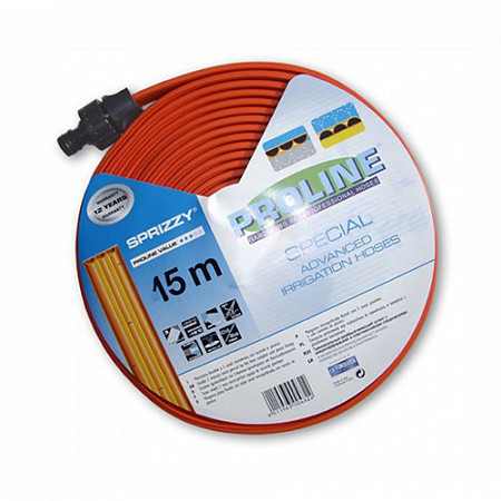 Перфорированный садовый шланг для полива РинаПластик КПШ-15 15 м