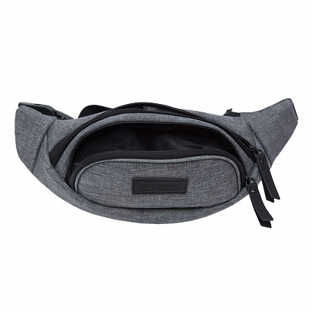 На картинке изображен Поясная сумка GRIZZLY MM-911-31 /3 grey Поясная сумка GRIZZLY MM-911-31 /3 grey