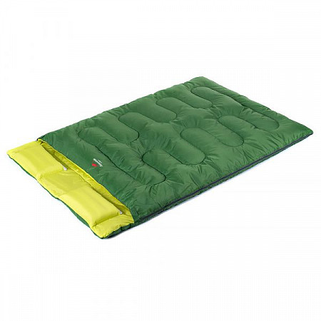 На картинке изображен Cпальный мешок Naturehike двойной с подушками green 185 SD15M030-J Cпальный мешок Naturehike двойной с подушками green 185 SD15M030-J
