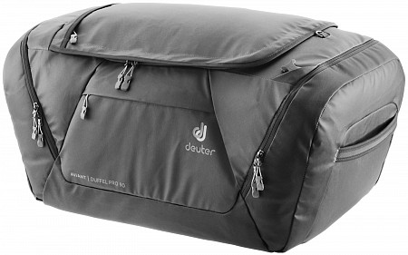 На картинке изображен Сумка дорожная Deuter Aviant Duffel Pro 40 3521020-7000 black Сумка дорожная Deuter Aviant Duffel Pro 40 3521020-7000 black
