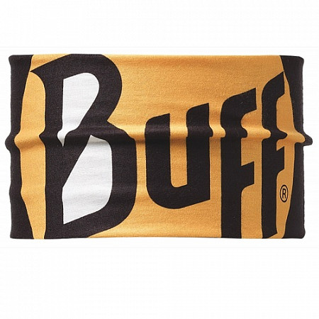 Повязка Buff Headband Ultimate Logo black/yellow