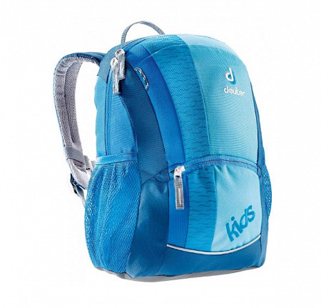 На картинке изображен Рюкзак детский Deuter Kids turquoise Рюкзак детский Deuter Kids turquoise