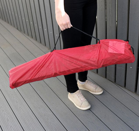 На картинке изображен Кресло туристическое складное Sundays SN-CC001-3 Red Кресло туристическое складное Sundays SN-CC001-3 Red