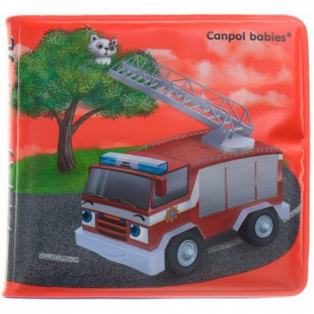 Мягкая книга Canpol babies с пищалкой 2/803 Transport