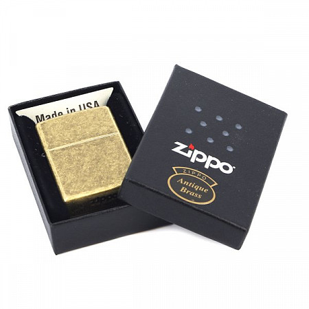 Зажигалка Zippo Antique Bras 201FB