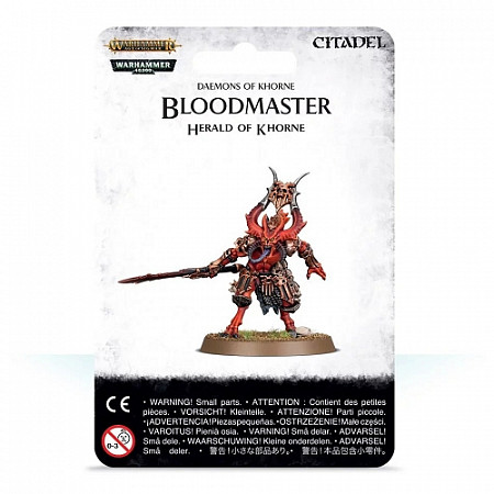 Миниатюры Games Workshop Warhammer Bloodmaster Herald of Khorne 97-62