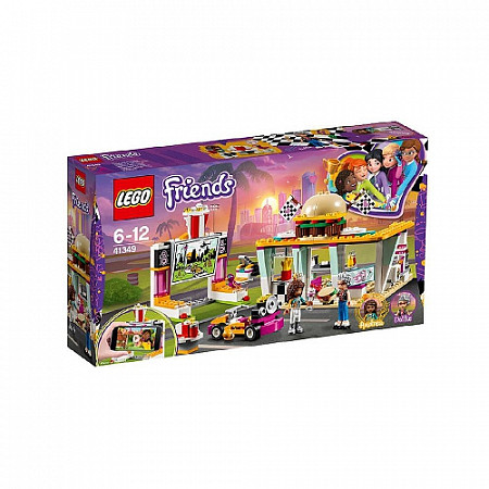 На картинке изображен Конструктор LEGO Friends Передвижной ресторан 41349 Конструктор LEGO Friends Передвижной ресторан 41349