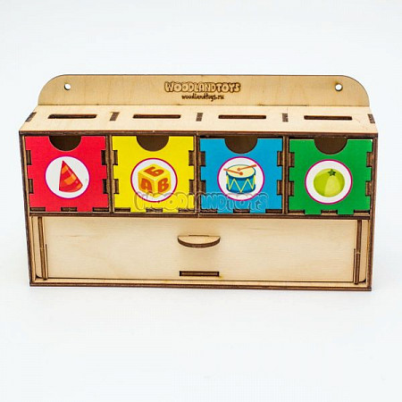 Комодик большой WoodLandToys Формы 4 119308