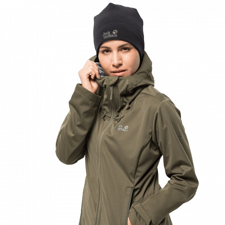 Шапка мужская Jack Wolfskin Real Stuff Cap black 19590-6055