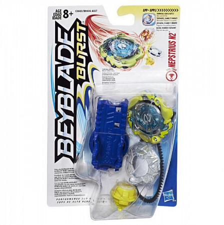 На картинке изображен Волчок Beyblade Nepstrius N2 с пусковым устройством B9486 Волчок Beyblade Nepstrius N2 с пусковым устройством B9486