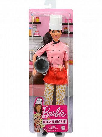Кукла Barbie Кем быть Повар DVF50 GTW38