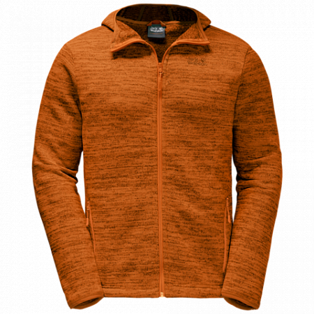 Джемпер мужский Jack Wolfskin Aquila Hooded Jacket Men desert orange