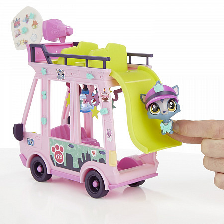 Игровой набор Littlest Pet Shop Автобус (B3806)