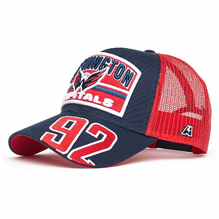 Бейсболка Atributika&Club NHL Washington Capitals 31321 navy/red