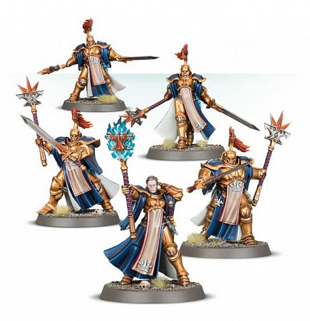 На картинке изображен Фигурки Games Workshop Warhammer: Stormcast Eternals Evocators 96-42 Фигурки Games Workshop Warhammer: Stormcast Eternals Evocators 96-42