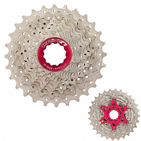 На картинке изображен Кассета Sunrace RX 10ск.,11-32T CSRX0.TAUR.XS0.BX silver ZTB19171 Кассета Sunrace RX 10ск.,11-32T CSRX0.TAUR.XS0.BX silver ZTB19171