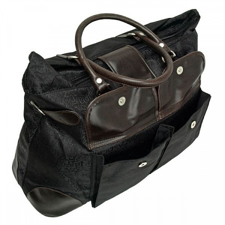 Дорожная сумка Polar 6089д black/white