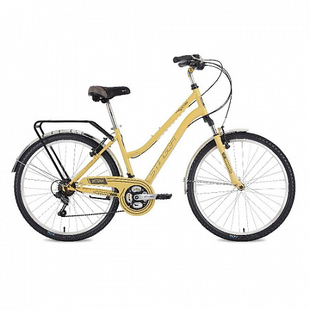 На картинке изображен Велосипед Stinger Victoria 26" (2018) Beige Велосипед Stinger Victoria 26" (2018) Beige