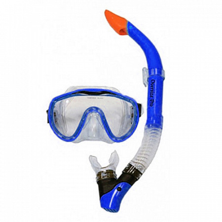 Маска для плавания Oversize Pro (в комплекте трубка 327SS Aqua Lung Sport) blue 60721В