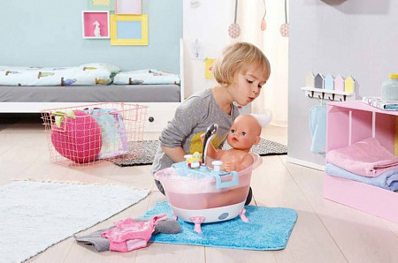 Игрушка Zapf Creation Интерактивная ванна для куклы 43 см 822258