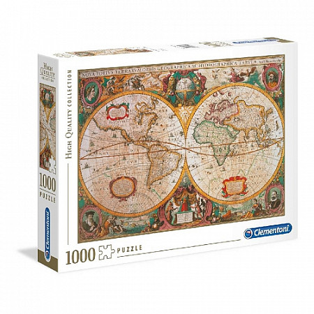 Мозаика Clementoni Древняя карта 1000 эл 31229