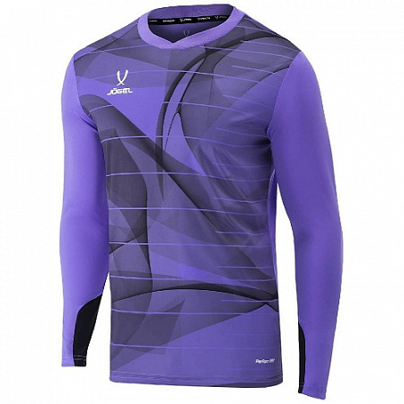 Свитер вратарский детский Jogel DIVISION PerFormDRY GK Pattern LS purple/dark grey/white