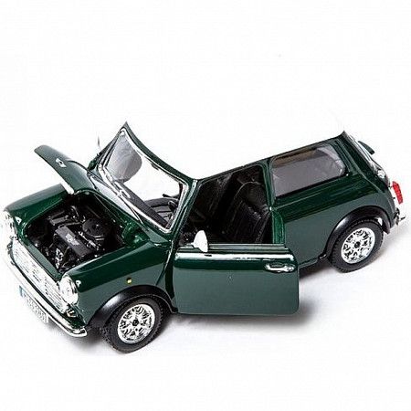 Коллекционная машина Bburago 1:32 Mini Cooper (18-43206) green