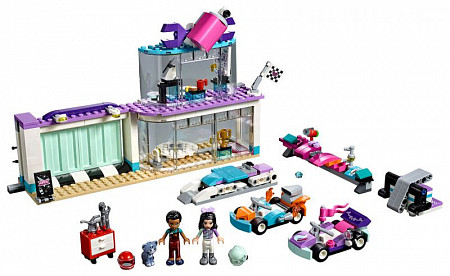 Конструктор LEGO Friends Мастерская по тюнингу автомобилей 41351