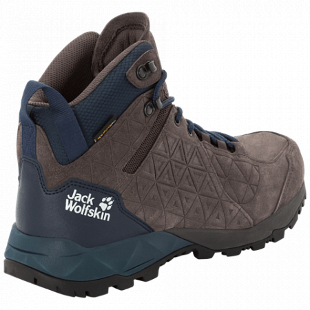 Ботинки мужские Jack Wolfskin Cascade Hike Lt Texapore Mid M dark steel / dark blue