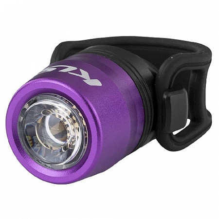 Фара передняя Kellys KLS IO USB purple