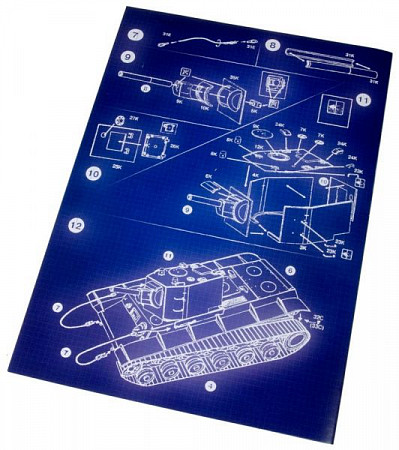 Сборная модель танка Hobby World World of Tanks КВ-2