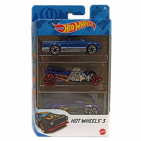 Набор машинок Hot Wheels 3 шт. (K5904) №29