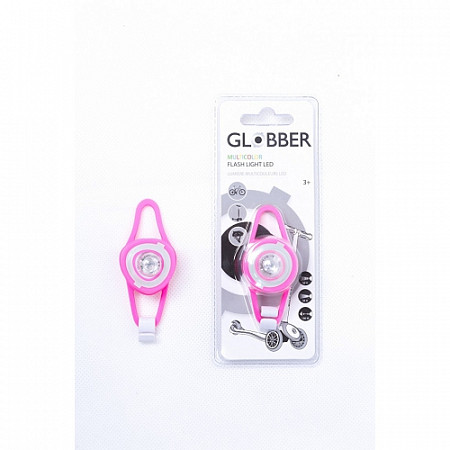 Фонарик для самоката Globber 522-110 pink