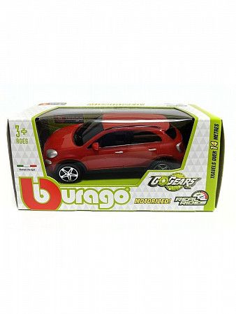 Машинка Bburago 1:43 Fiat 500X (18-30524) red