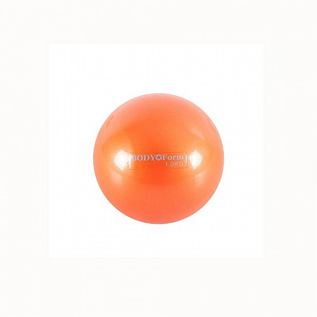 Мяч утяжеленный Body Form для пилатеса BF-TB01 1,0 кг orange