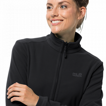 Джемпер женский Jack Wolfskin Kiruna Jacket W black