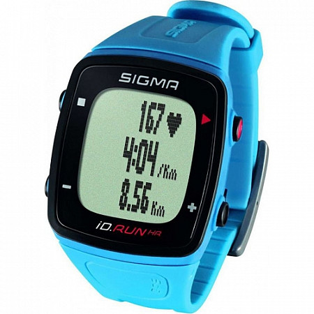 Часы спортивные Sigma SPORT iD RUN HR 24910 blue