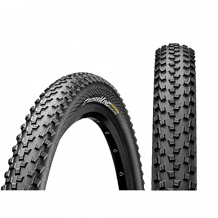 На картинке изображен Покрышка Continental Cross King 2.3 27.5 x 2.3 (58-584) 150408 black/black ZCO50408 Покрышка Continental Cross King 2.3 27.5 x 2.3 (58-584) 150408 black/black ZCO50408