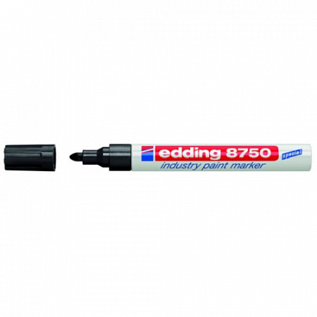 Маркер перманентный лаковый Edding 8750 2-4 мм black